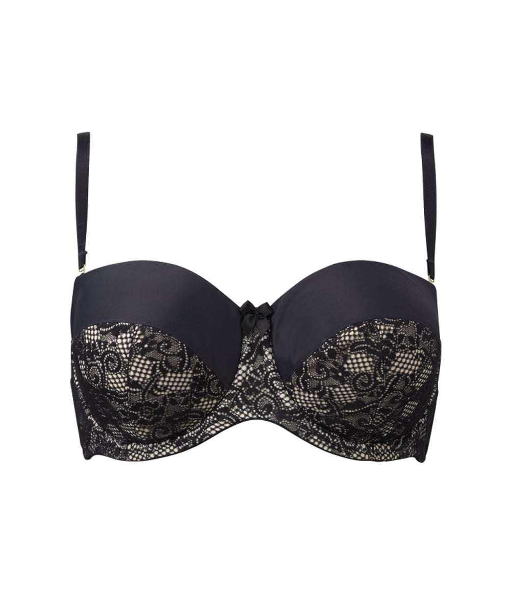 Charnos Strapless Bra in Black - Detachable Straps Included